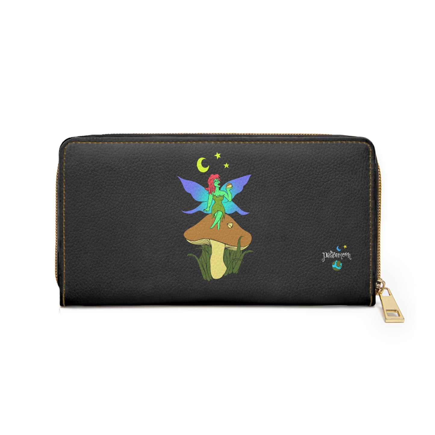 Snackin Fairy Mushroom - Zipper Wallet