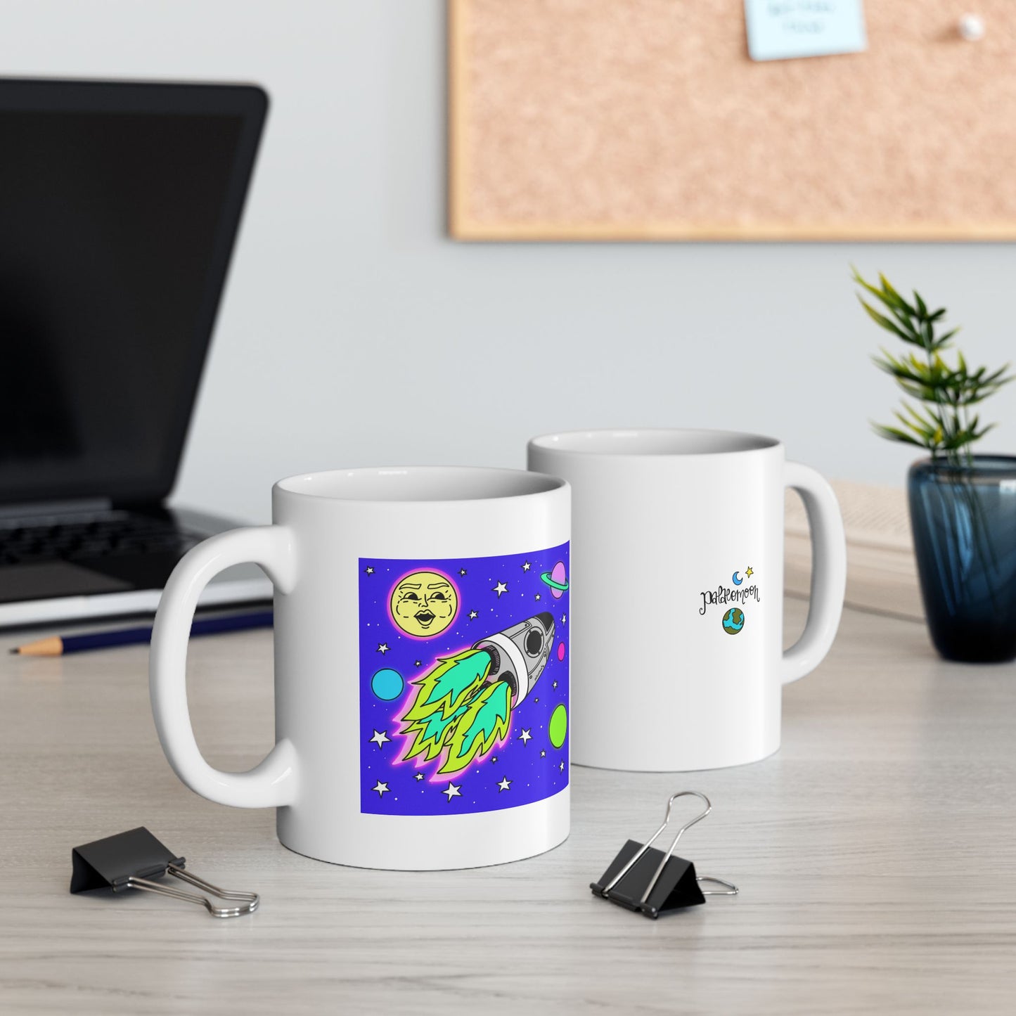 Retro Space - Mug 11oz