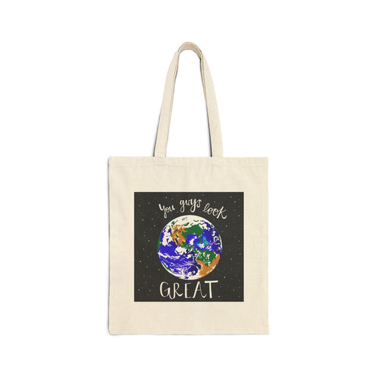You Guys Look Great - NASA Artemis - Canvas Tote