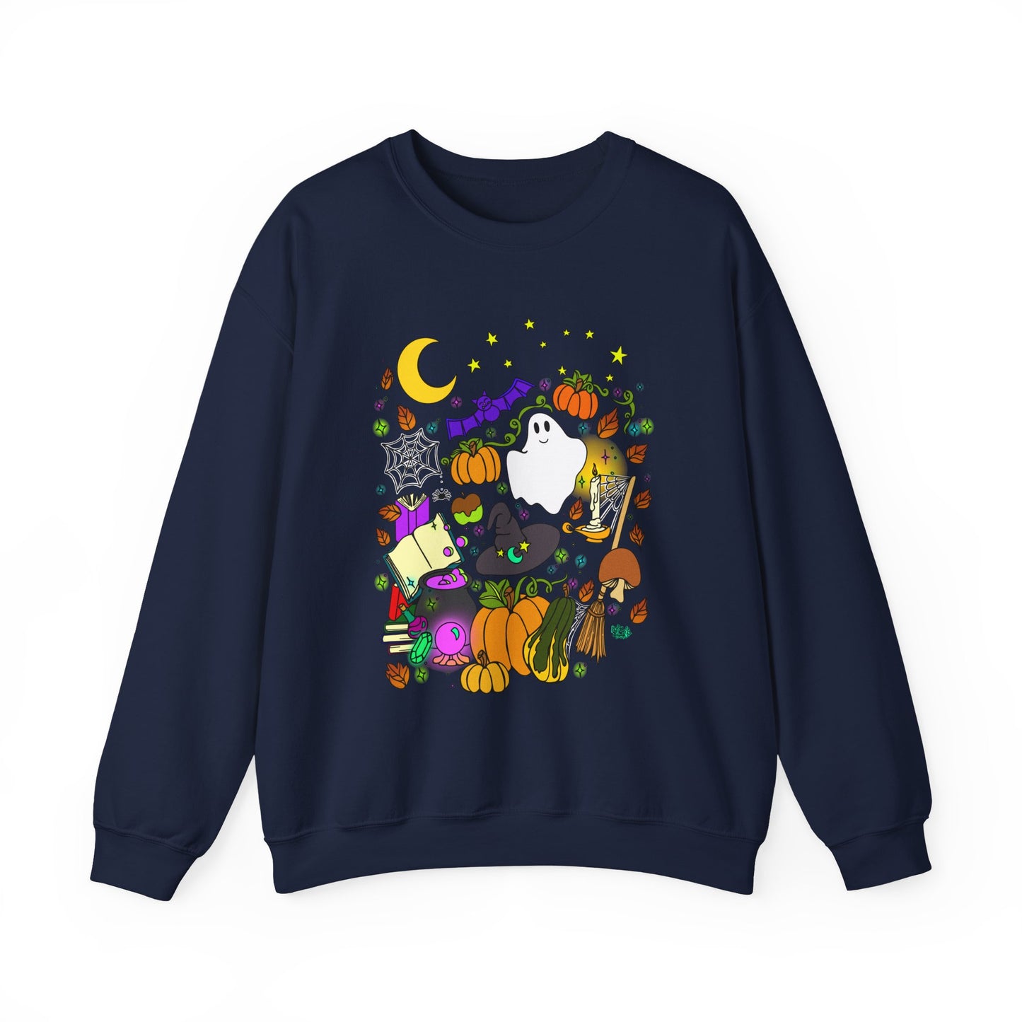 Cozy, Spooky, Clutter Magic - Crewneck Sweatshirt