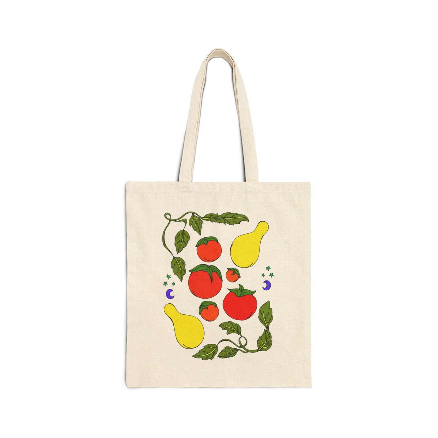 Tomatoes & Basil - Canvas Tote Bag