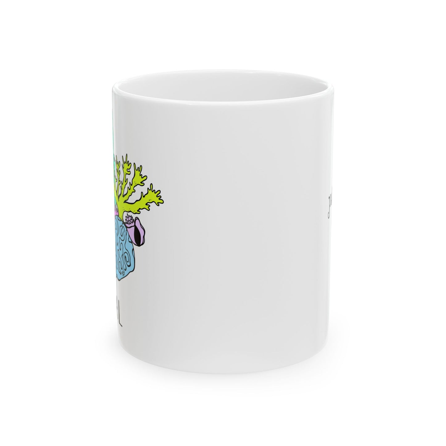 Coral Ceramic Mug