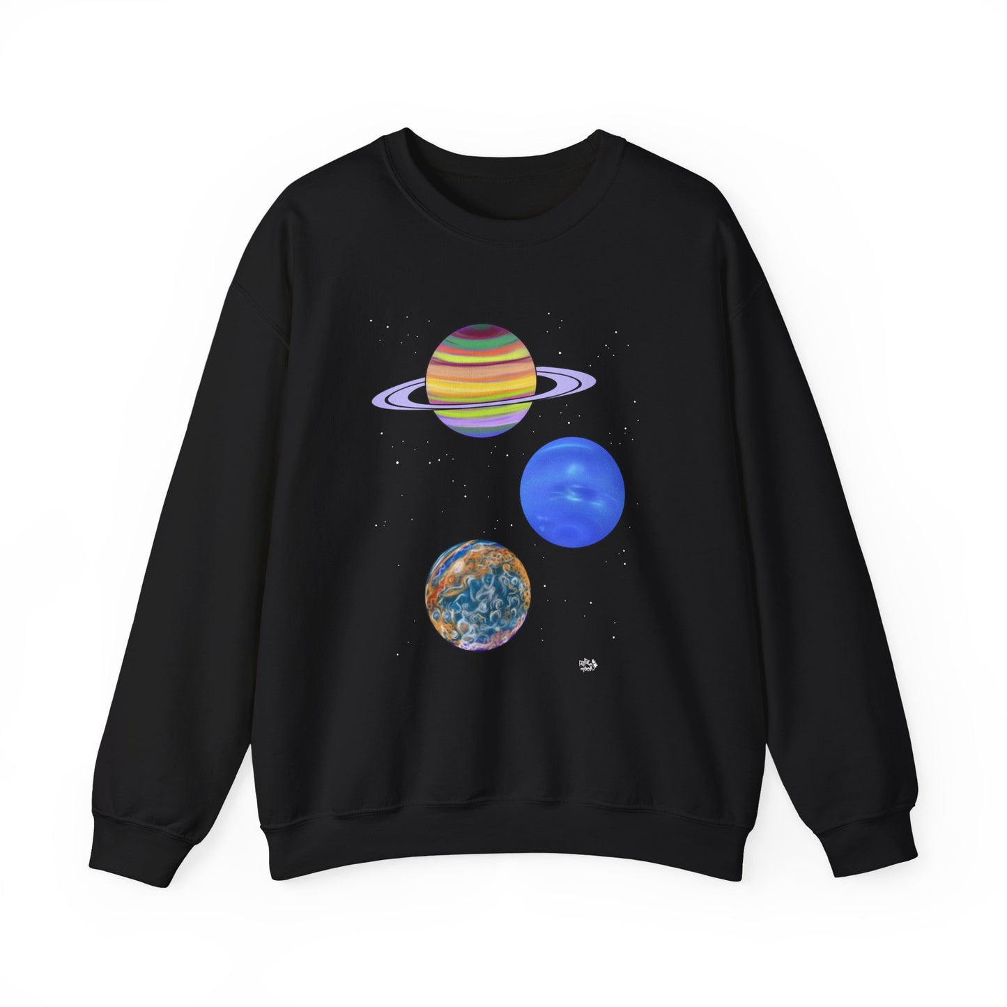 Saturn, Neptune, Jupiter - NASA - Crewneck Sweatshirt