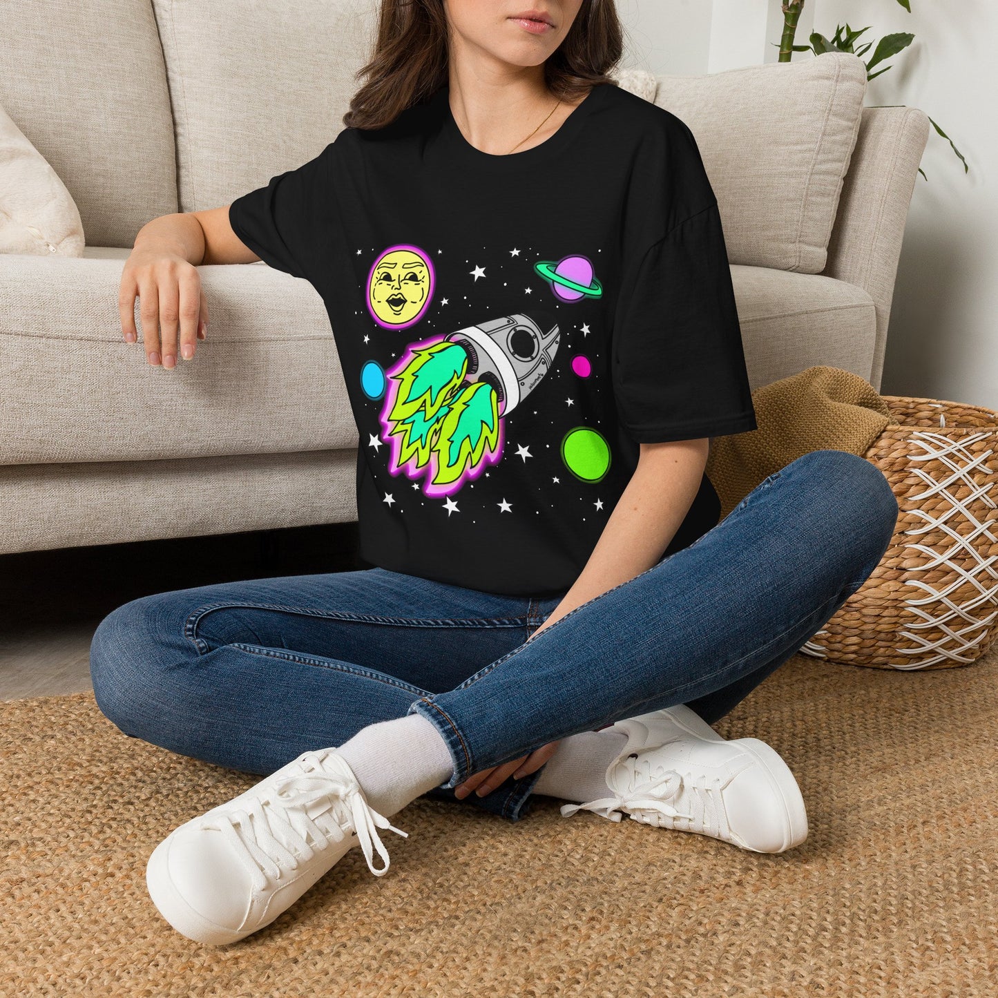 Retro Space - T-Shirt