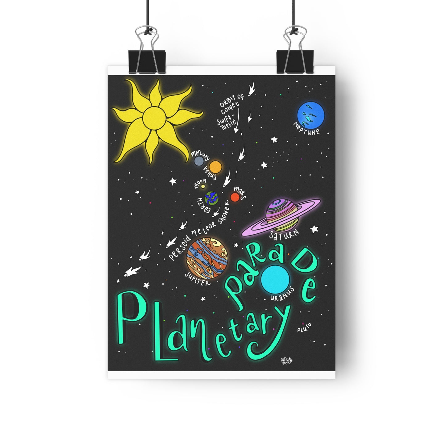 Planetary Parade - Giclée Art Print