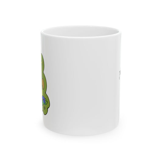 Lil Mushrooms & Flowers - Ceramic Mug